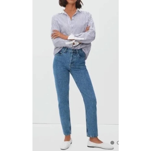 Everlane 90s Cheeky Jean  Cropped -28 - Picture 1 of 5